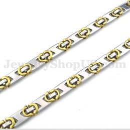 Exquisite Men's Titanium Necklace Chain