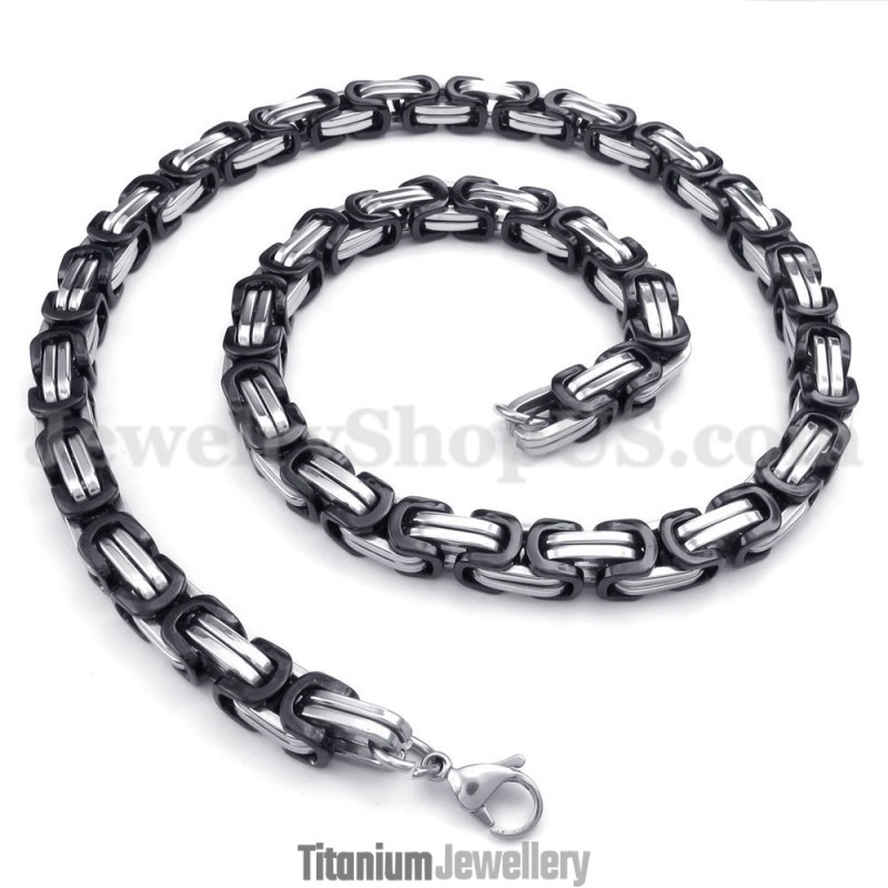 Stunning Men's Titanium Necklace Chain Stunning Men's Titanium Necklace Chain