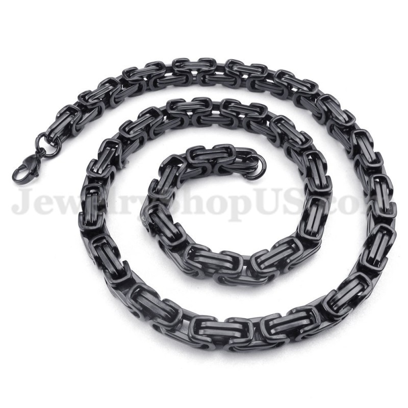 New Style Men's Titanium Necklace Chain New Style Men's Titanium Necklace Chain