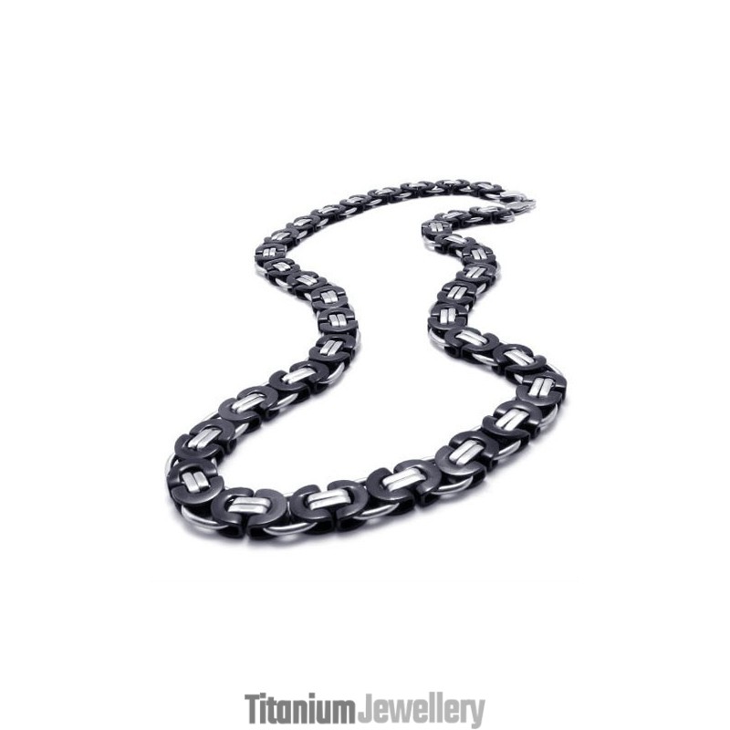 Black Titanium Necklace Black Titanium Necklace