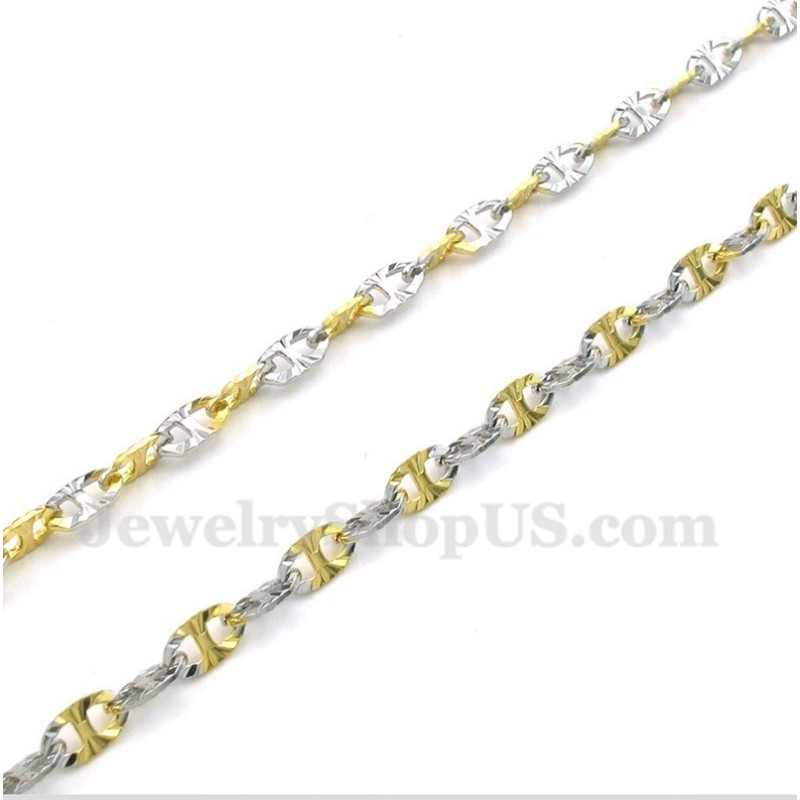 WoMen's Titanium Gold Necklace WoMen's Titanium Gold Necklace