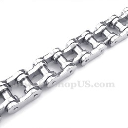 Men's Titanium Bicycle Chain Bracelet