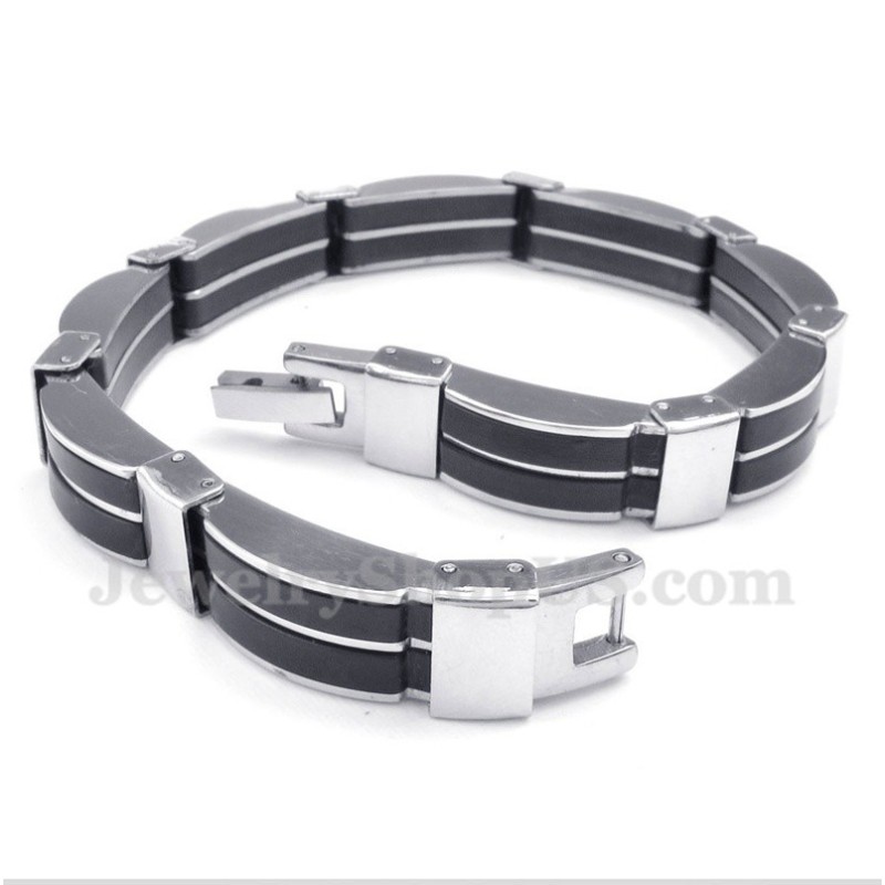 Men's Titanium Rubber Bracelet Men's Titanium Rubber Bracelet