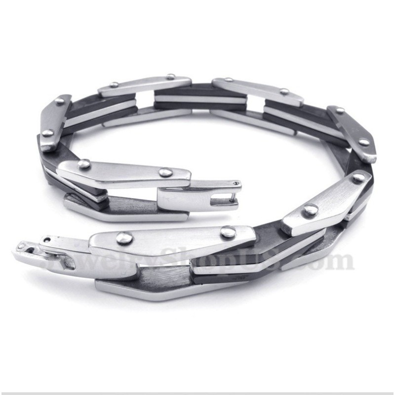 Men's Titanium Black Bracelet Men's Titanium Black Bracelet