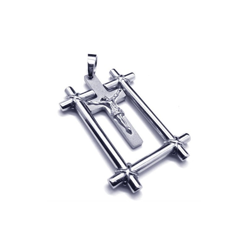Fashion Jesus Cross Titanium Pendant Fashion Jesus Cross Titanium Pendant