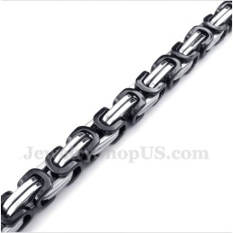 Men's Titanium Black Bracelet