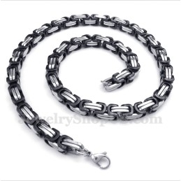 Men's Titanium Black Necklace
