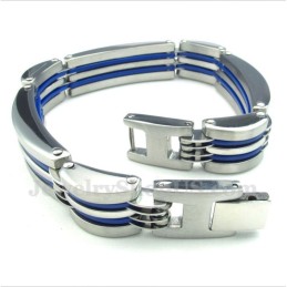 Men's Titanium Blue Bracelet