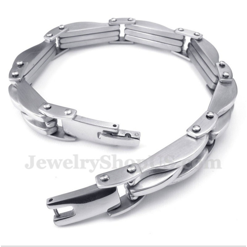 Men's Titanium Wave Bracelet Men's Titanium Wave Bracelet
