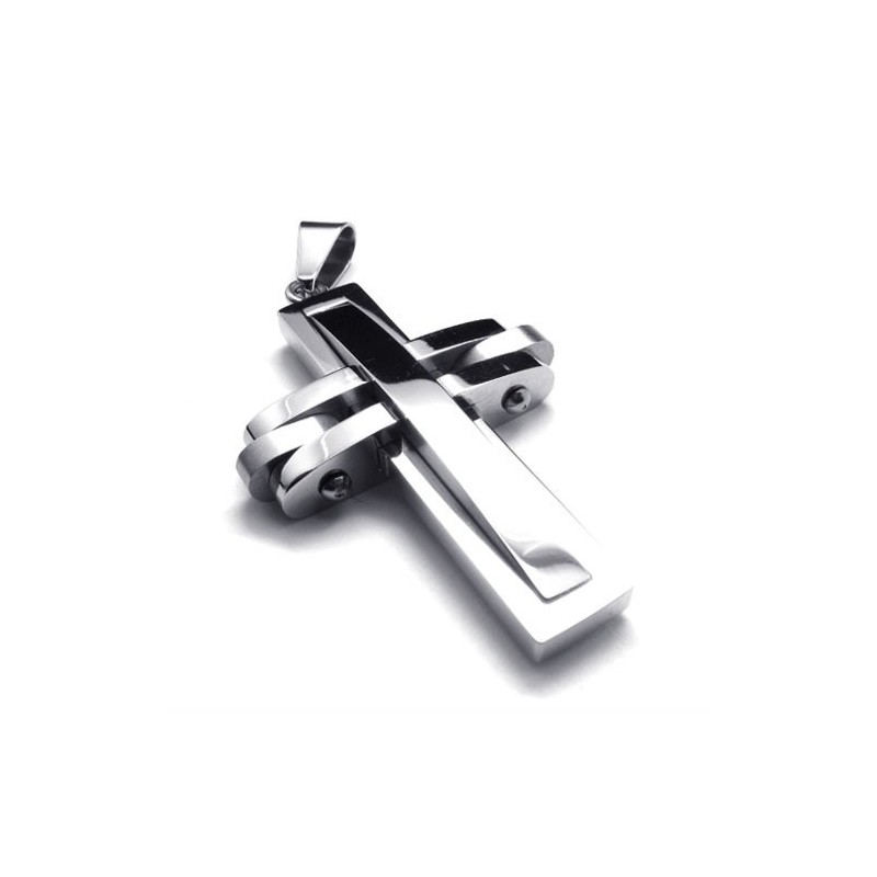Rotatable Cross Titanium Pendant Rotatable Cross Titanium Pendant