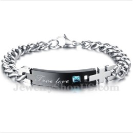 Men's Titanium Couple'S Bracelet