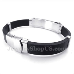 Men's Titanium Diamond Bracelet