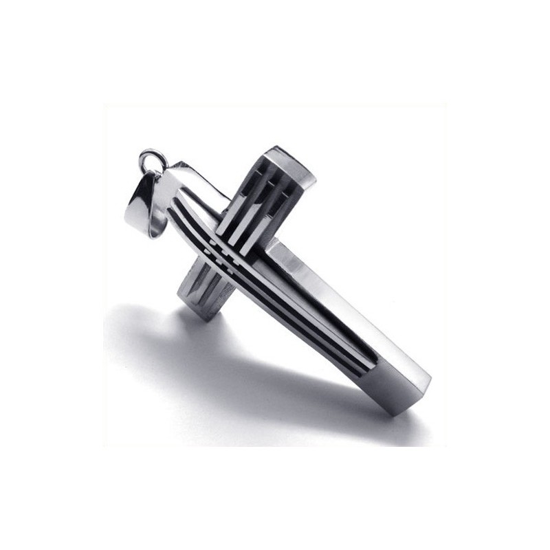 New Style Weave Cross Titanium Pendant New Style Weave Cross Titanium Pendant