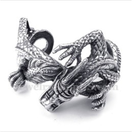 Men's Titanium Casted Dragon Bracelet
