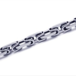 21.3 Inch Titanium Silver Delicate Necklace