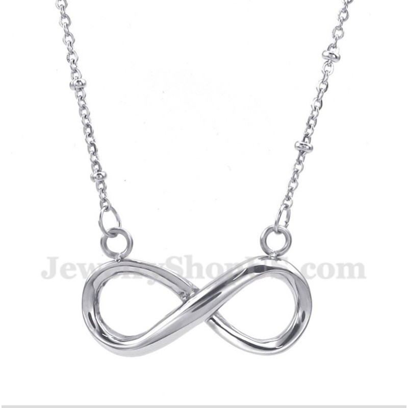 Men's Titanium Infinity Symbol Necklace