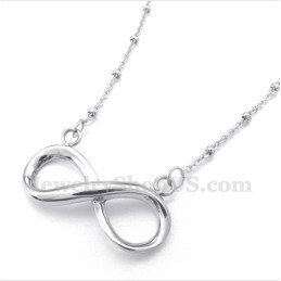 Men's Titanium Infinity Symbol Necklace