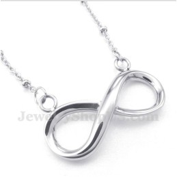 Men's Titanium Infinity Symbol Necklace