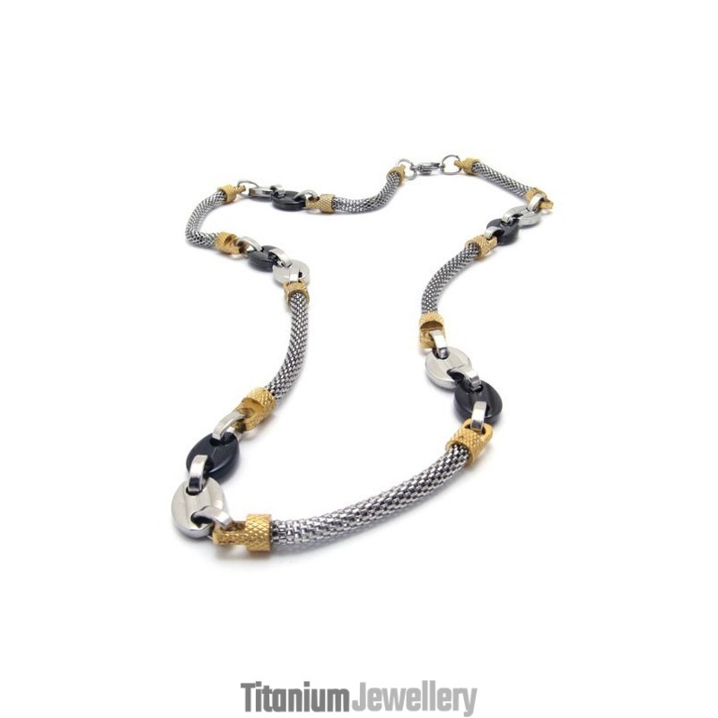 22.4 Inch Titanium Tightened Necklace