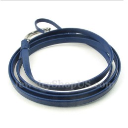 Men's Titanium Leather Bracelet