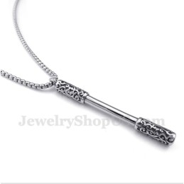 Men's Titanium Pendant With Free Chain