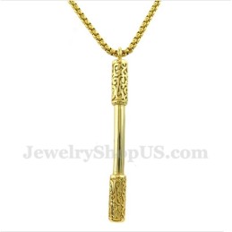 Men's Titanium Pendant With Free Chain