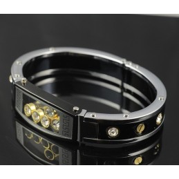 Mens Titanium Diamond Bracelets