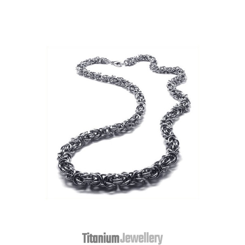 21.9 Inch Titanium Complex Necklace