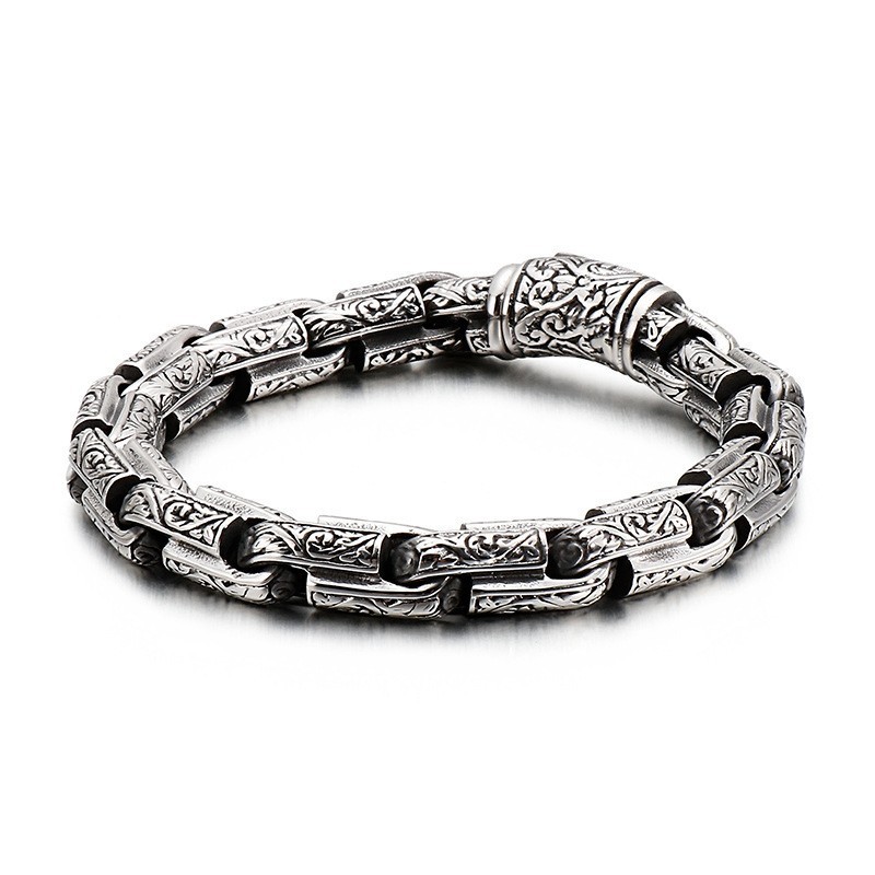 Fashion Cool Titanium Dragon Head Jewelry For Men Vintage Trendy Men Casting Titanium Dragon Bracelet Fashion Cool Titanium Dragon Head Jewelry For Men Vintage Trendy Men Casting Titanium Dragon Bracelet