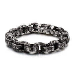 Fashion Cool Titanium Tap Jewelry Men's Vintage Trendy Men's Casting Titanium Dragon Bracelet