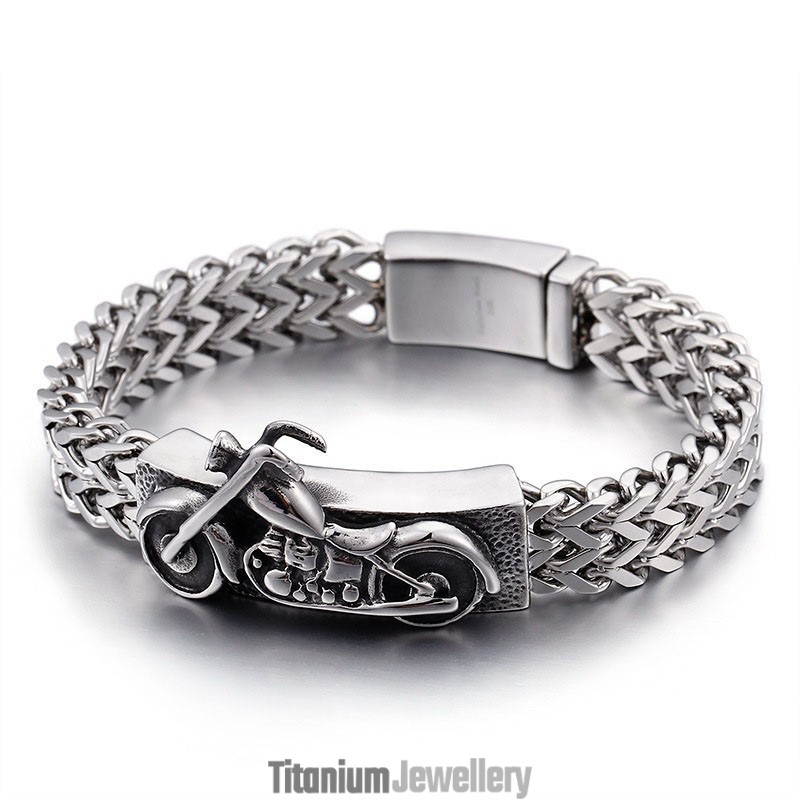 Motorcycle Motorcycle New Jewelry Vintage Titanium Bracelets Motorcycle Motorcycle New Jewelry Vintage Titanium Bracelets