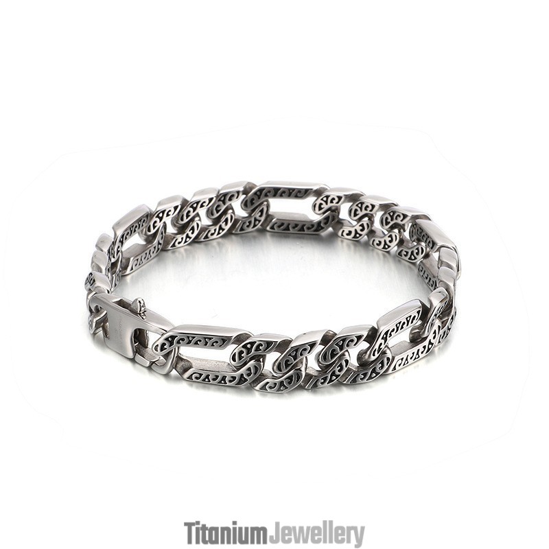 Ancient Chic Titanium Men's Bracelet