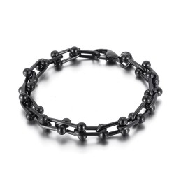 Men's And WoMen's Titanium Horseshoe Buckle Bracelet U-Shaped Buckle Bracelet
