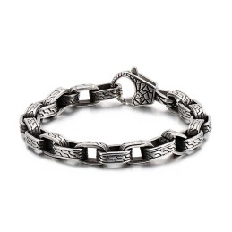 Titanium Skull Bracelet Chic Biker Ghost Bracelet Titanium Jewelry