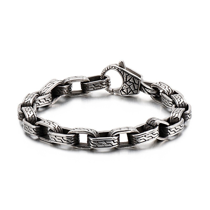 Titanium Skull Bracelet Chic Biker Ghost Bracelet Titanium Jewelry Titanium Skull Bracelet Chic Biker Ghost Bracelet Titanium Jewelry