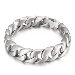 Titanium Black Men's Bracelet Men's Chain