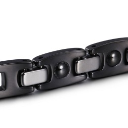 Exquisite Couple Titanium Black Bracelets