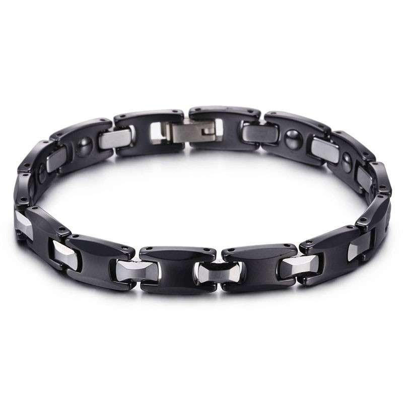 Exquisite Couple Titanium Black Bracelets Exquisite Couple Titanium Black Bracelets