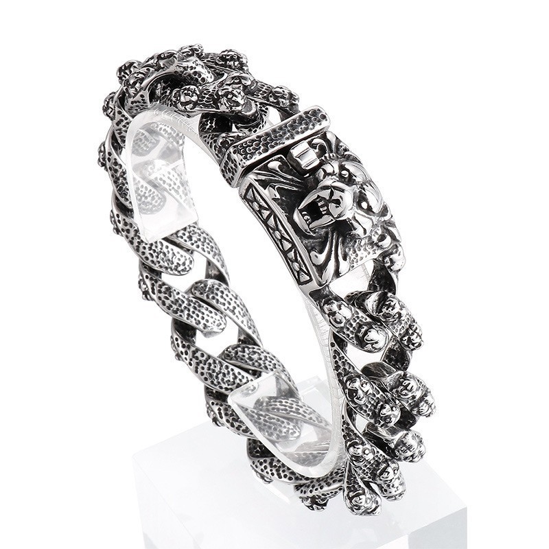 Zodiac Animal Tiger Head Bracelet Zodiac Animal Tiger Head Bracelet