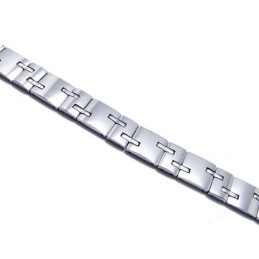 New Style Tungsten Carbide 12Mm Wide Chunky Mens Bracelet
