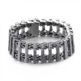Retro Chic Keel Titanium Men's Bracelet