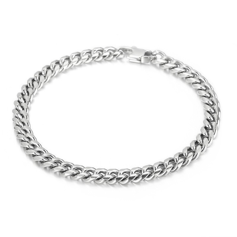 Fashion Atmosphere Titanium Men's Cuba Bracelet Necklace Fashion Atmosphere Titanium Men's Cuba Bracelet Necklace