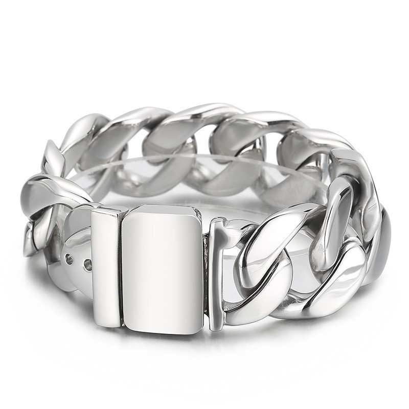Fashion Black Titanium Men's Bracelet Fashion Black Titanium Men's Bracelet