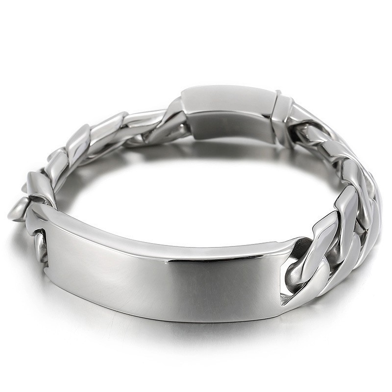 Fashion Hip Hop Men's Bracelet Titanium Jewelry Fashion Hip Hop Men's Bracelet Titanium Jewelry