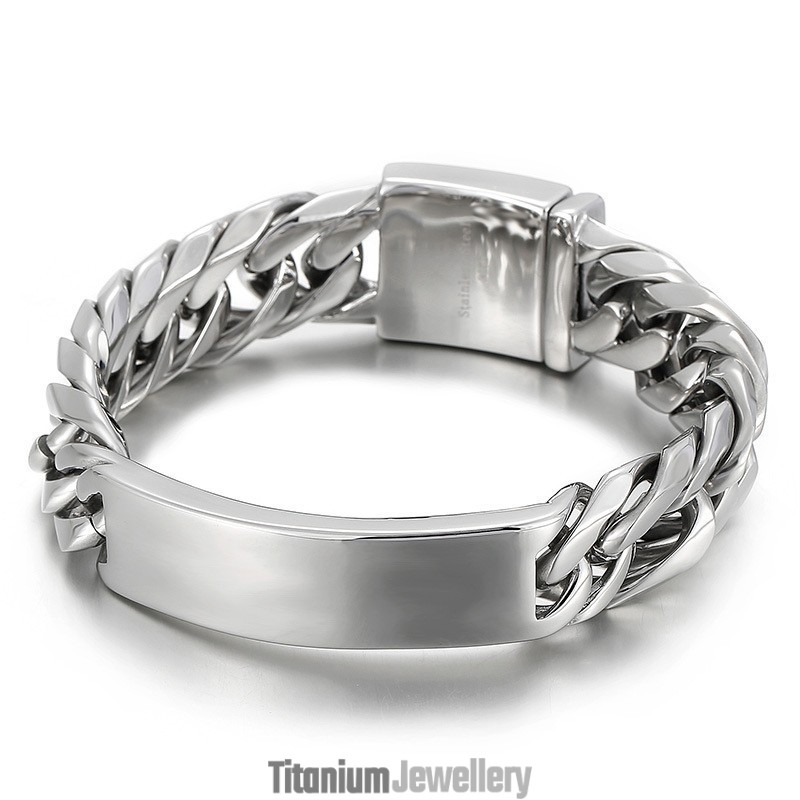 Fashion Hip Hop Men's Bracelet Titanium Jewelry Fashion Hip Hop Men's Bracelet Titanium Jewelry