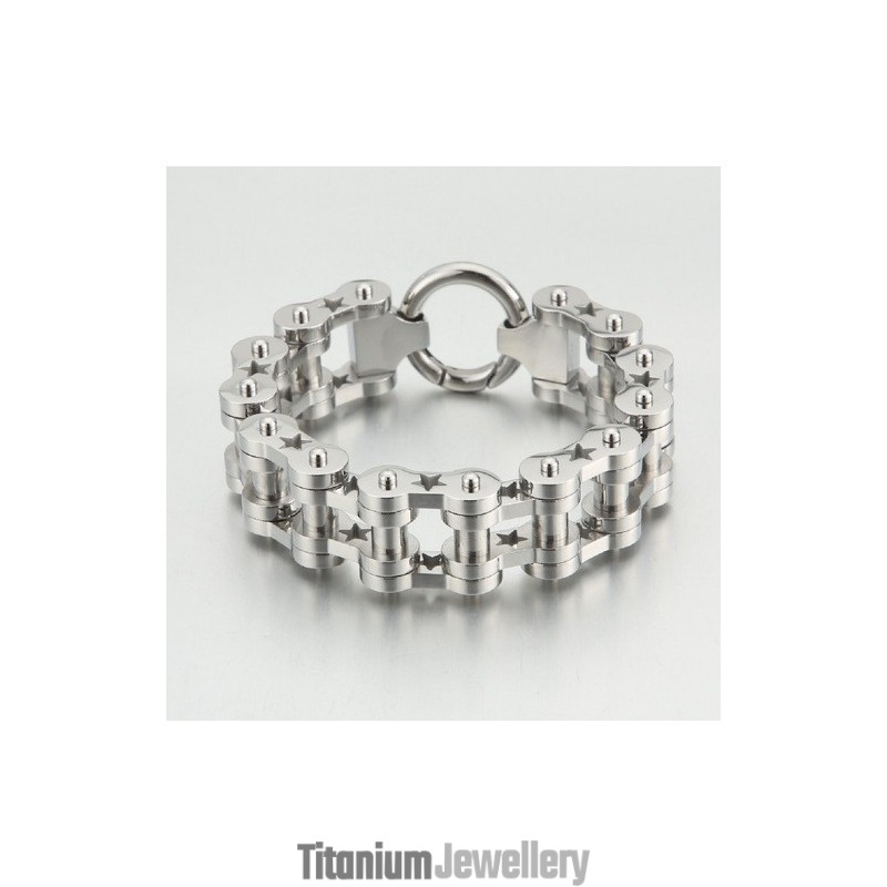 Men's Titanium Star Bracelet For Sale Men's Titanium Star Bracelet For Sale