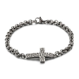 Edition Titanium Cross Necklace For Men Titanium Bracelet For Men