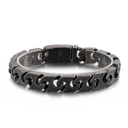 Vintage Geometric Chic Titanium Bracelet For Men