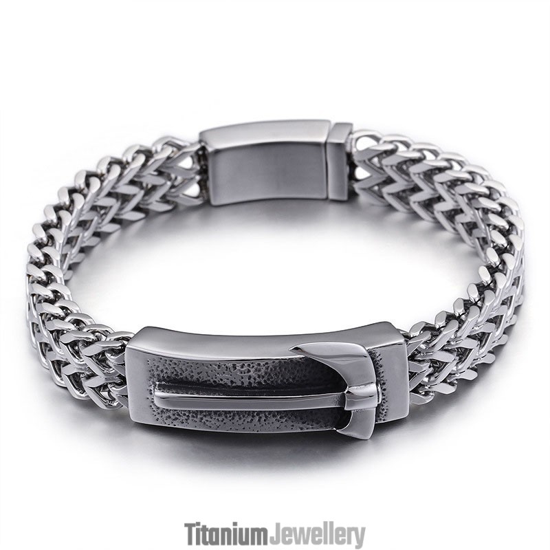 Shake The Same Axe Bent Titanium Men's Bracelet Shake The Same Axe Bent Titanium Men's Bracelet