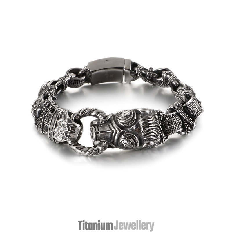 Fashion Cool Titanium Men's Bracelet Fashion Cool Titanium Men's Bracelet